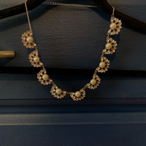 Charming Charlie Jewelry - Pearl & Gem Necklace
